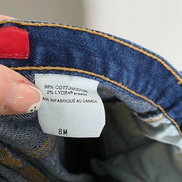 CLEARANCE - Vintage Y2K Levi's Red Tab Relaxed Fit Dark Wash Jeans - Picture 7 of 8